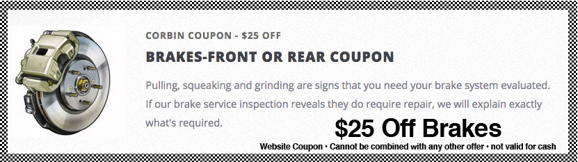 Brake Job Coupon